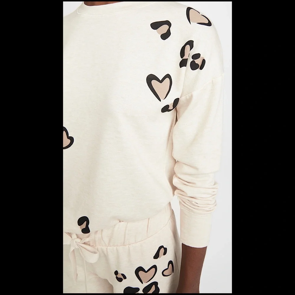NWT Emerson Road Brushed Butter Leopard PJ Set - Size XS